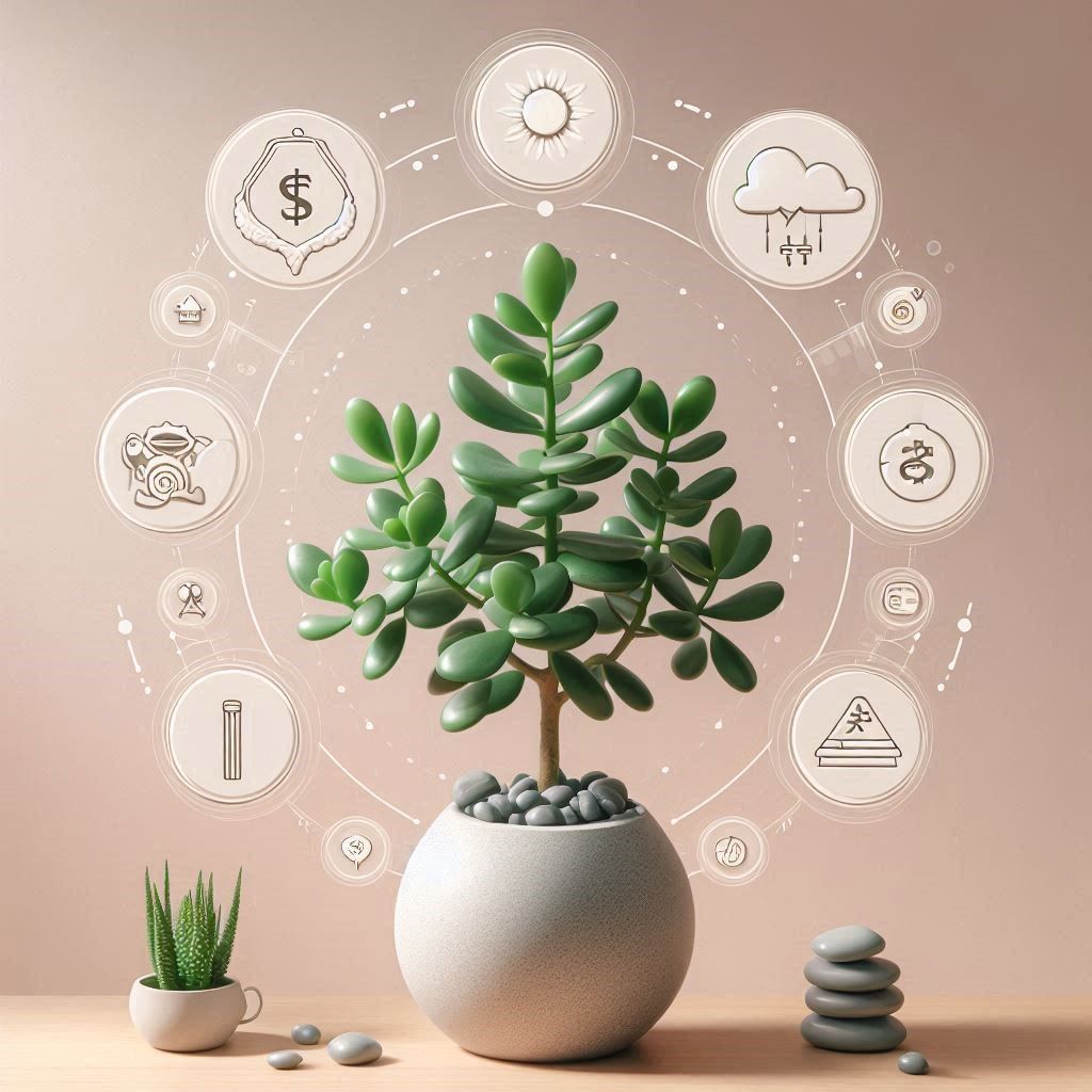 Showing benefit's of growing Jade plants